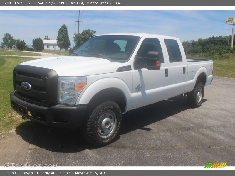 Oxford White / Steel 2011 Ford F350 Super Duty XL Crew Cab 4x4