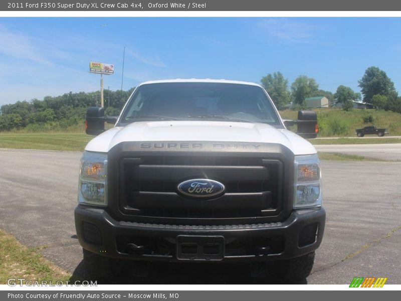 Oxford White / Steel 2011 Ford F350 Super Duty XL Crew Cab 4x4
