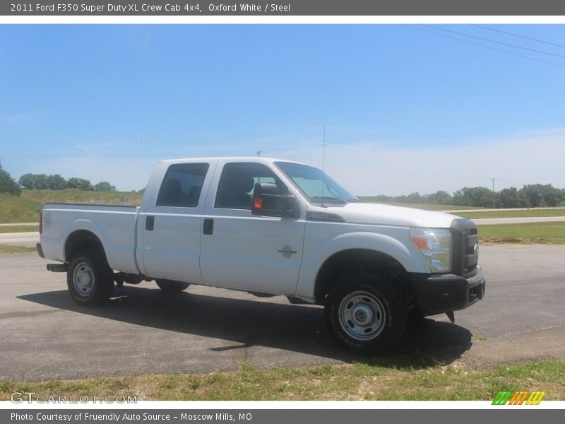 Oxford White / Steel 2011 Ford F350 Super Duty XL Crew Cab 4x4