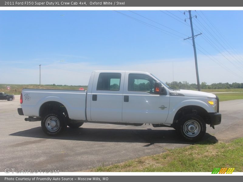 Oxford White / Steel 2011 Ford F350 Super Duty XL Crew Cab 4x4