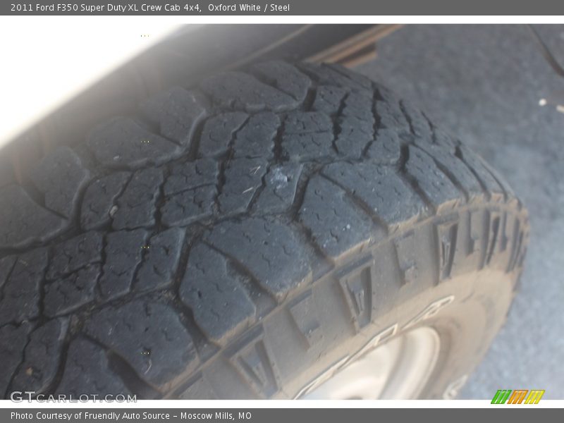 Oxford White / Steel 2011 Ford F350 Super Duty XL Crew Cab 4x4