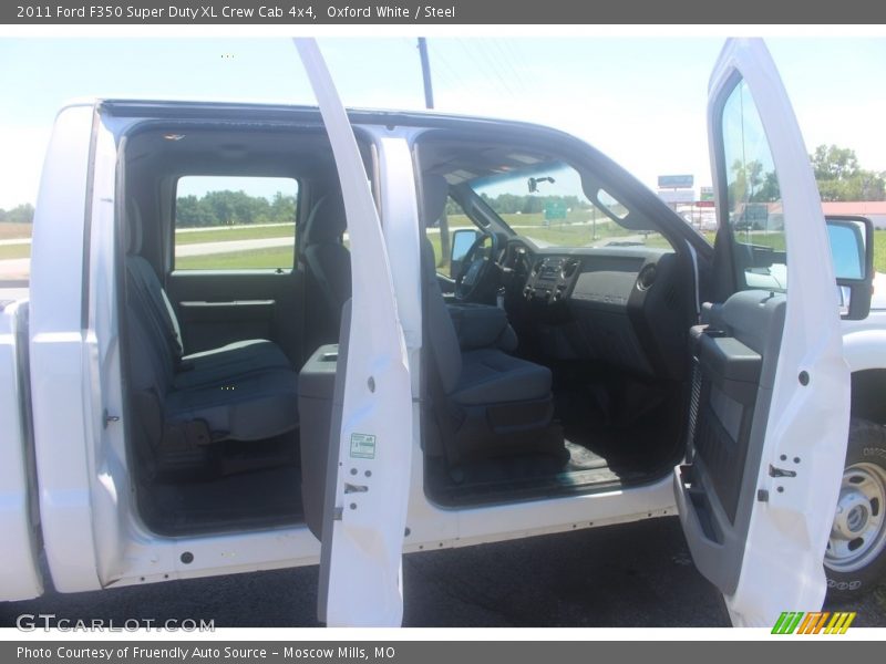 Oxford White / Steel 2011 Ford F350 Super Duty XL Crew Cab 4x4