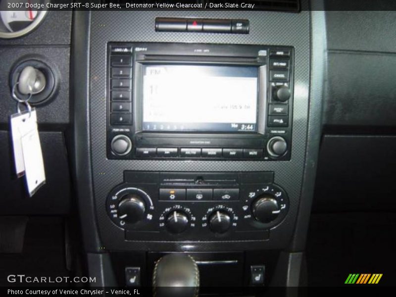 Detonator Yellow Clearcoat / Dark Slate Gray 2007 Dodge Charger SRT-8 Super Bee