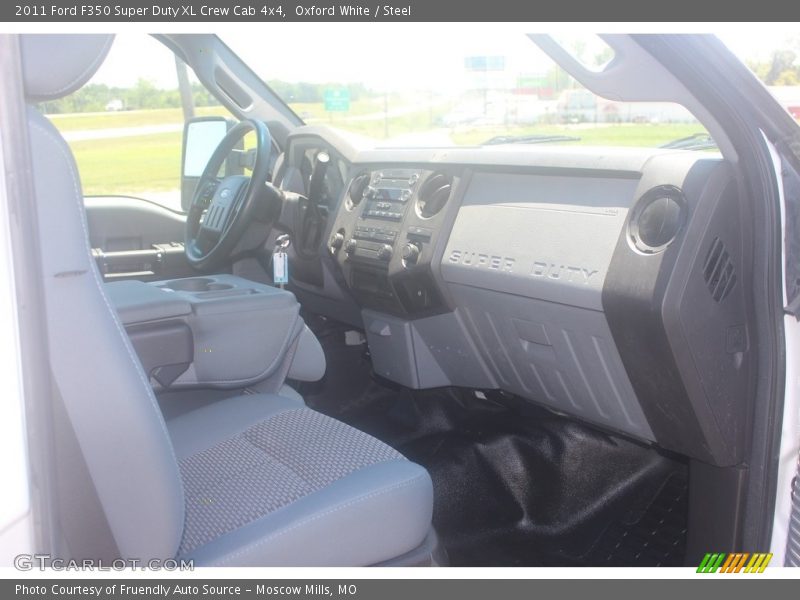 Oxford White / Steel 2011 Ford F350 Super Duty XL Crew Cab 4x4