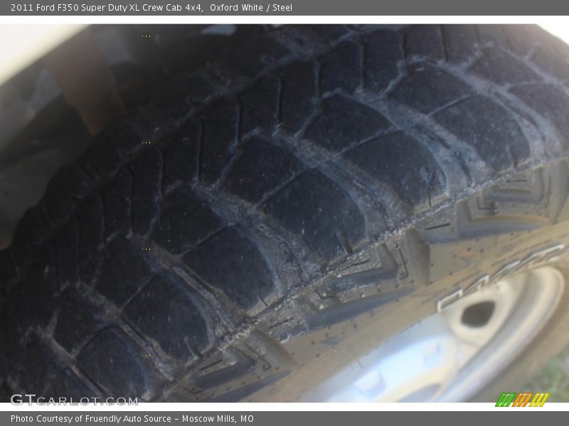 Oxford White / Steel 2011 Ford F350 Super Duty XL Crew Cab 4x4