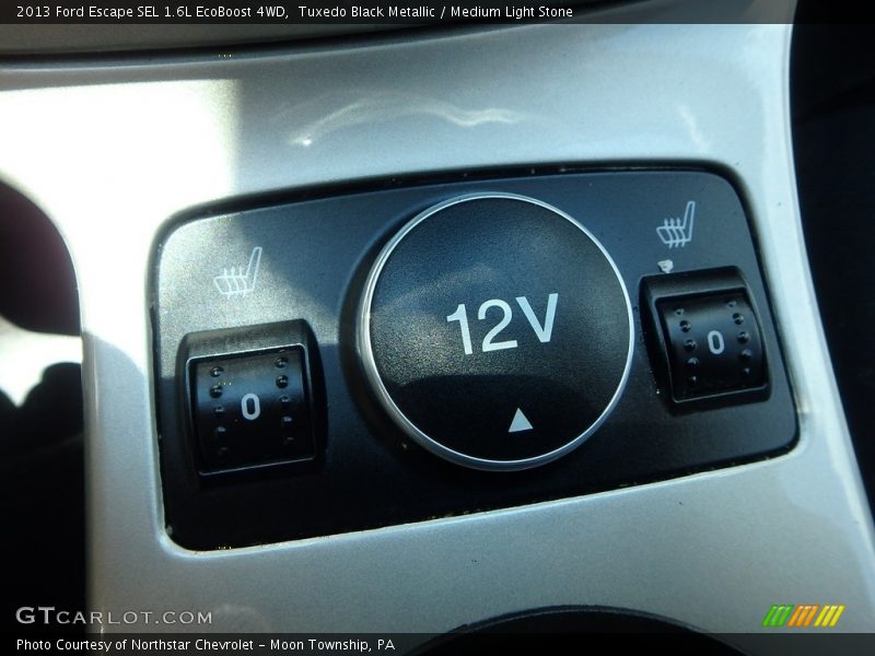 Tuxedo Black Metallic / Medium Light Stone 2013 Ford Escape SEL 1.6L EcoBoost 4WD