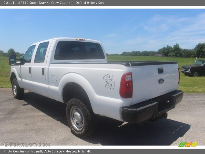 Oxford White / Steel 2011 Ford F350 Super Duty XL Crew Cab 4x4