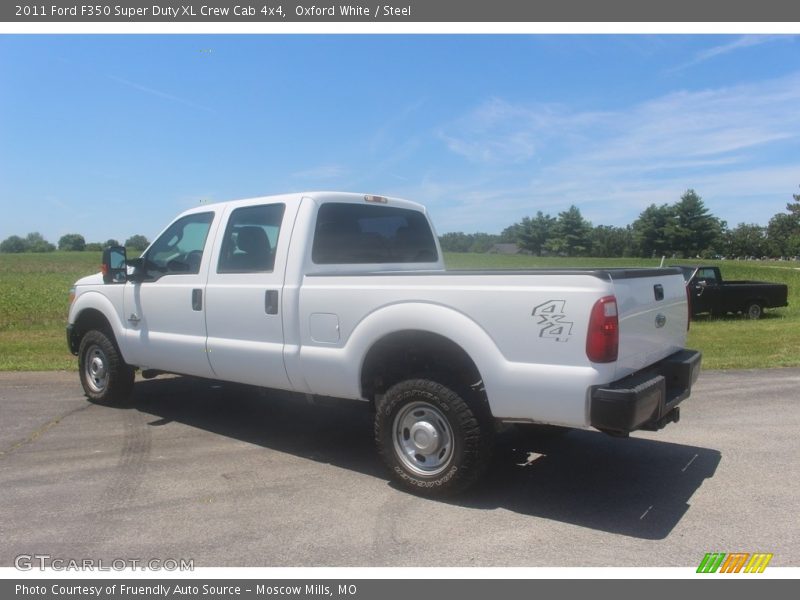 Oxford White / Steel 2011 Ford F350 Super Duty XL Crew Cab 4x4