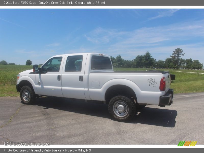 Oxford White / Steel 2011 Ford F350 Super Duty XL Crew Cab 4x4