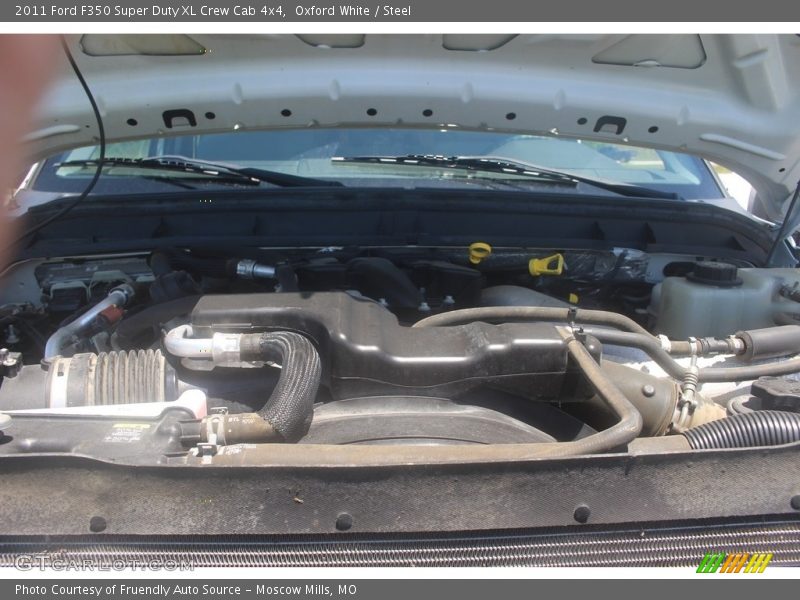 Oxford White / Steel 2011 Ford F350 Super Duty XL Crew Cab 4x4