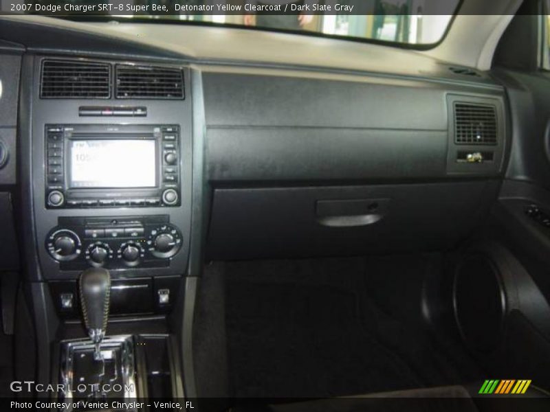 Detonator Yellow Clearcoat / Dark Slate Gray 2007 Dodge Charger SRT-8 Super Bee