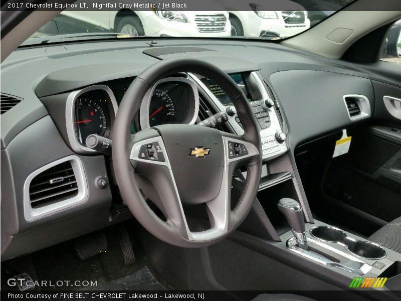 Nightfall Gray Metallic / Jet Black 2017 Chevrolet Equinox LT