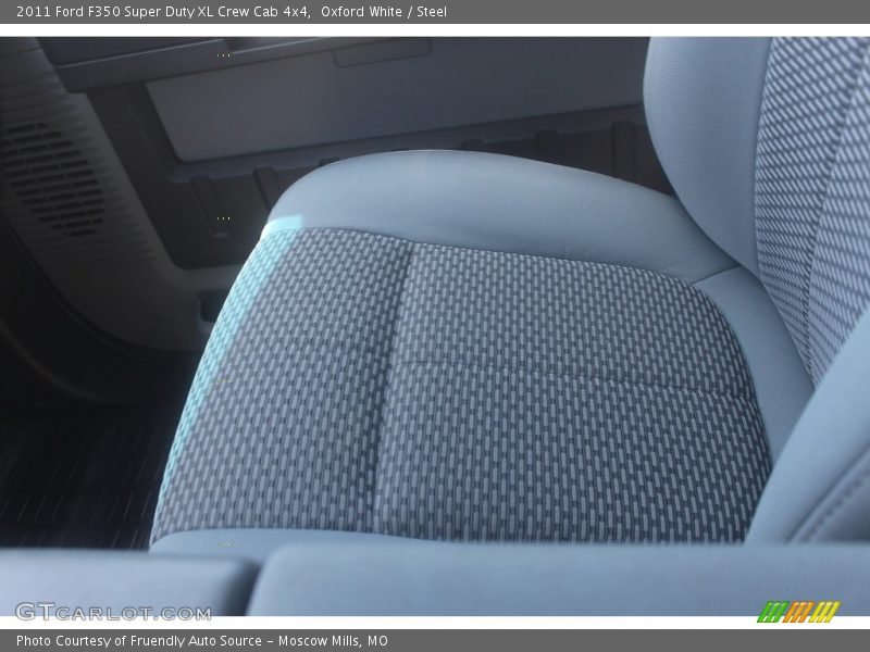 Oxford White / Steel 2011 Ford F350 Super Duty XL Crew Cab 4x4