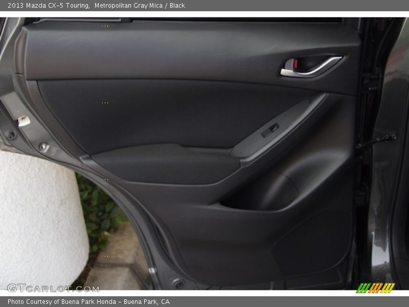 Metropolitan Gray Mica / Black 2013 Mazda CX-5 Touring