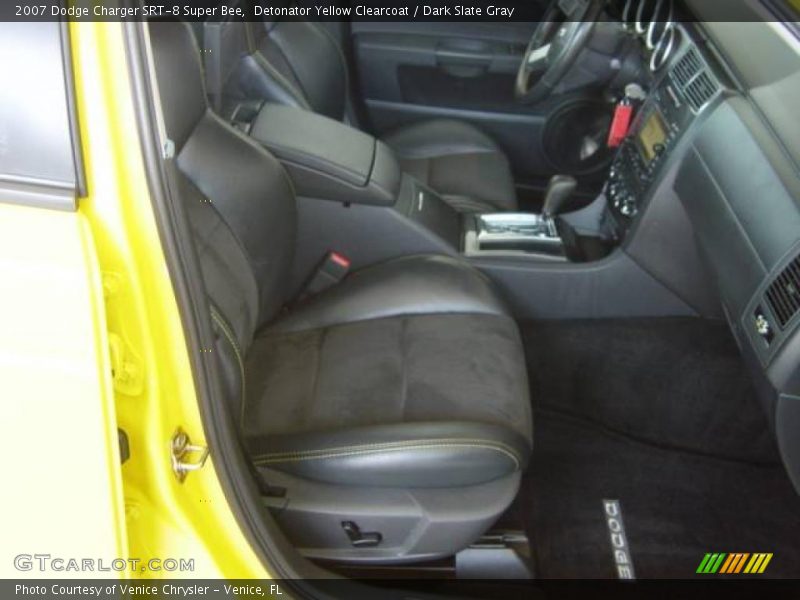 Detonator Yellow Clearcoat / Dark Slate Gray 2007 Dodge Charger SRT-8 Super Bee