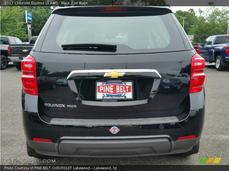 Black / Jet Black 2017 Chevrolet Equinox LS AWD