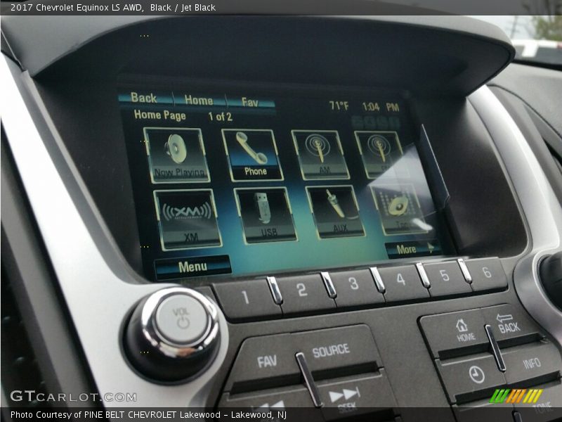 Black / Jet Black 2017 Chevrolet Equinox LS AWD