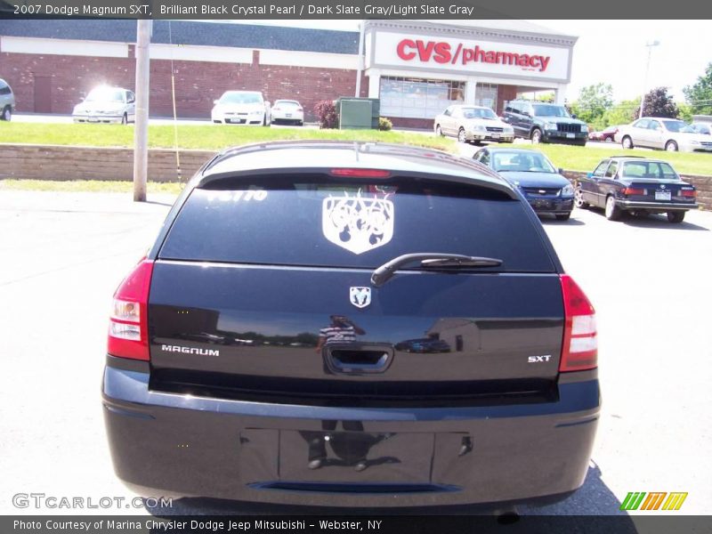 Brilliant Black Crystal Pearl / Dark Slate Gray/Light Slate Gray 2007 Dodge Magnum SXT