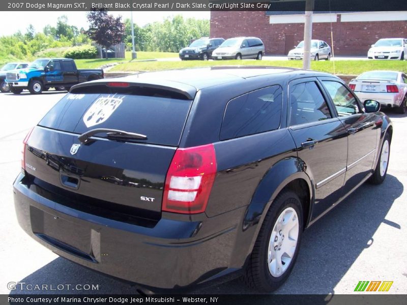 Brilliant Black Crystal Pearl / Dark Slate Gray/Light Slate Gray 2007 Dodge Magnum SXT
