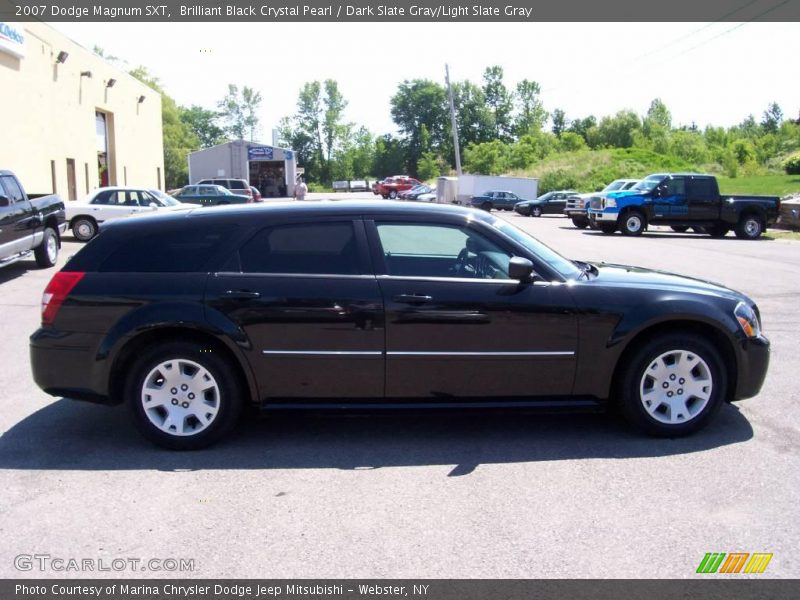 Brilliant Black Crystal Pearl / Dark Slate Gray/Light Slate Gray 2007 Dodge Magnum SXT