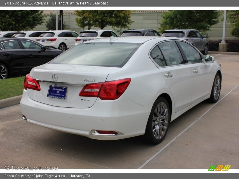 Bellanova White Pearl / Seacoast 2016 Acura RLX Advance