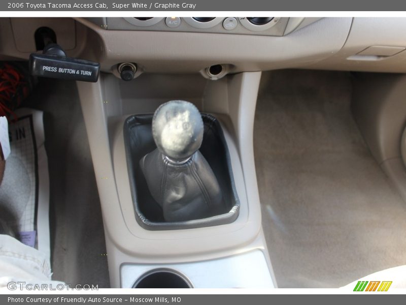 Super White / Graphite Gray 2006 Toyota Tacoma Access Cab