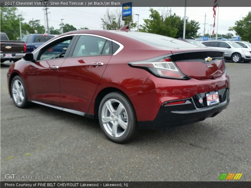 Siren Red Tintcoat / Jet Black/Jet Black 2017 Chevrolet Volt LT