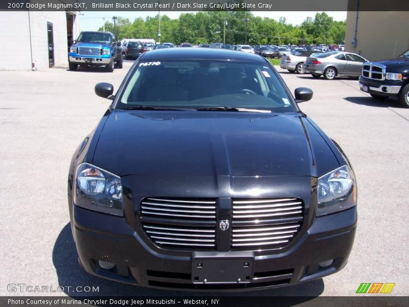 Brilliant Black Crystal Pearl / Dark Slate Gray/Light Slate Gray 2007 Dodge Magnum SXT