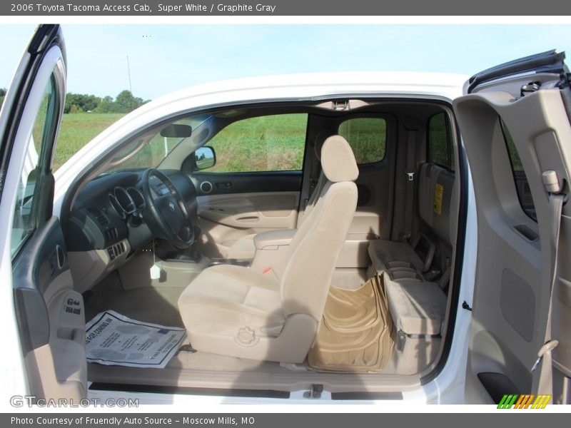 Super White / Graphite Gray 2006 Toyota Tacoma Access Cab