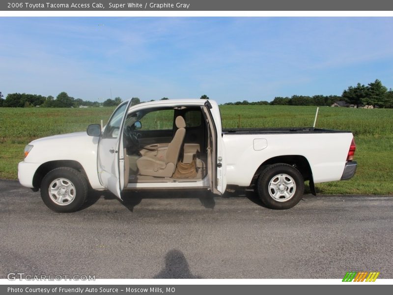 Super White / Graphite Gray 2006 Toyota Tacoma Access Cab