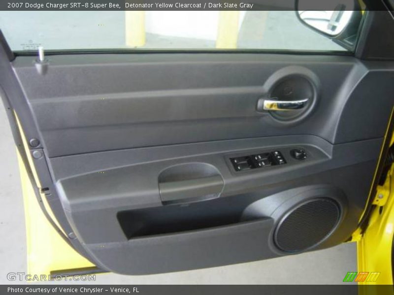 Detonator Yellow Clearcoat / Dark Slate Gray 2007 Dodge Charger SRT-8 Super Bee