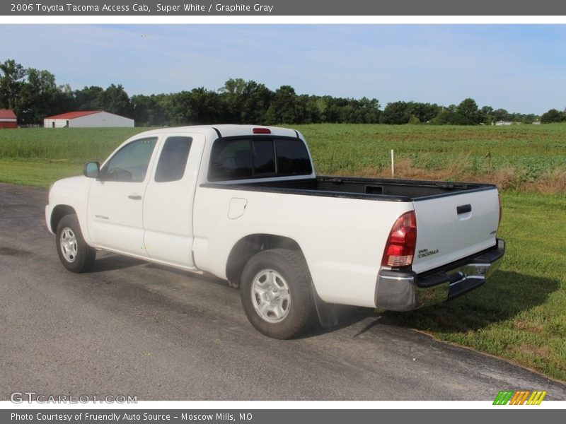 Super White / Graphite Gray 2006 Toyota Tacoma Access Cab