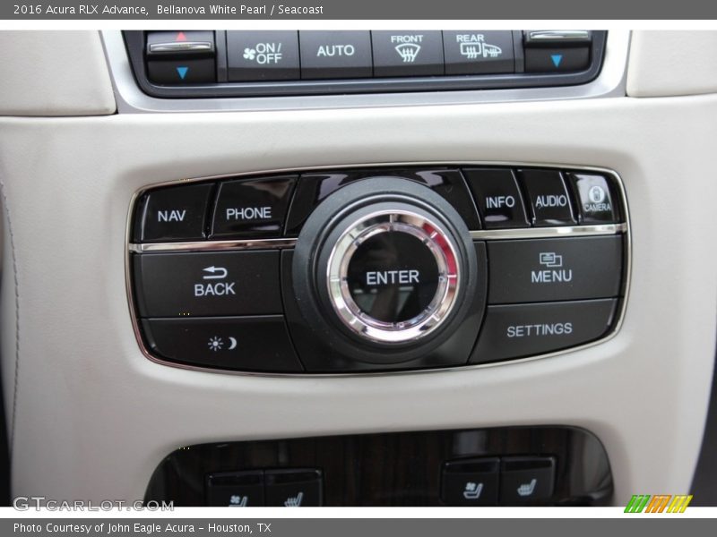 Bellanova White Pearl / Seacoast 2016 Acura RLX Advance