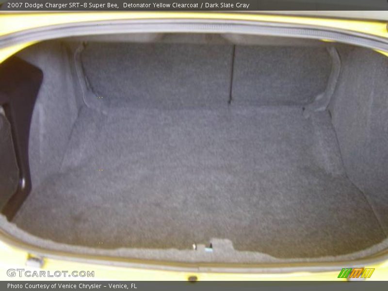 Detonator Yellow Clearcoat / Dark Slate Gray 2007 Dodge Charger SRT-8 Super Bee