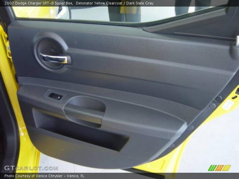 Detonator Yellow Clearcoat / Dark Slate Gray 2007 Dodge Charger SRT-8 Super Bee