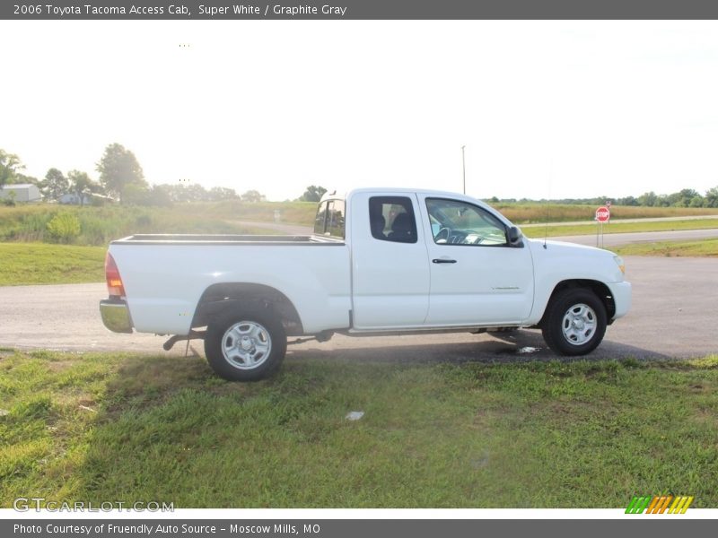Super White / Graphite Gray 2006 Toyota Tacoma Access Cab