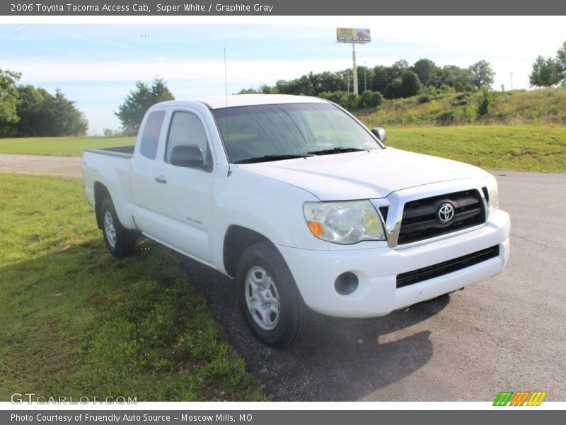 Super White / Graphite Gray 2006 Toyota Tacoma Access Cab