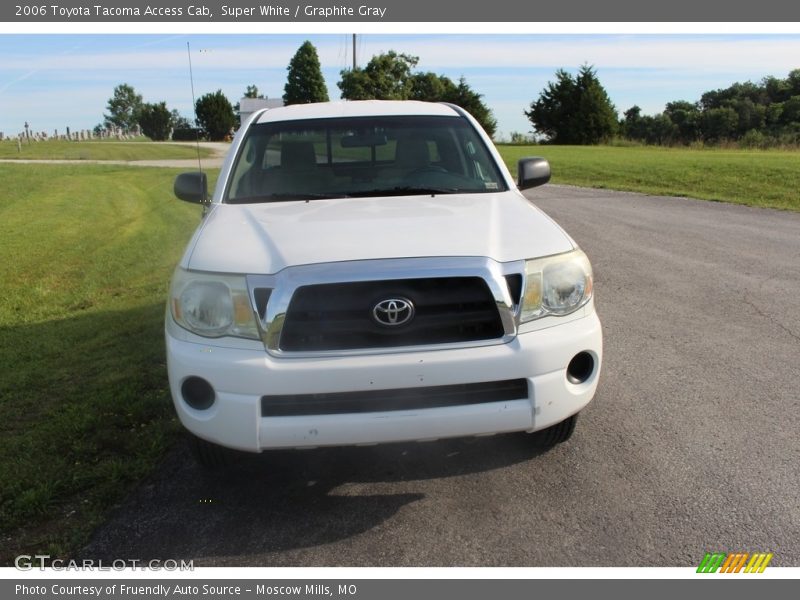 Super White / Graphite Gray 2006 Toyota Tacoma Access Cab