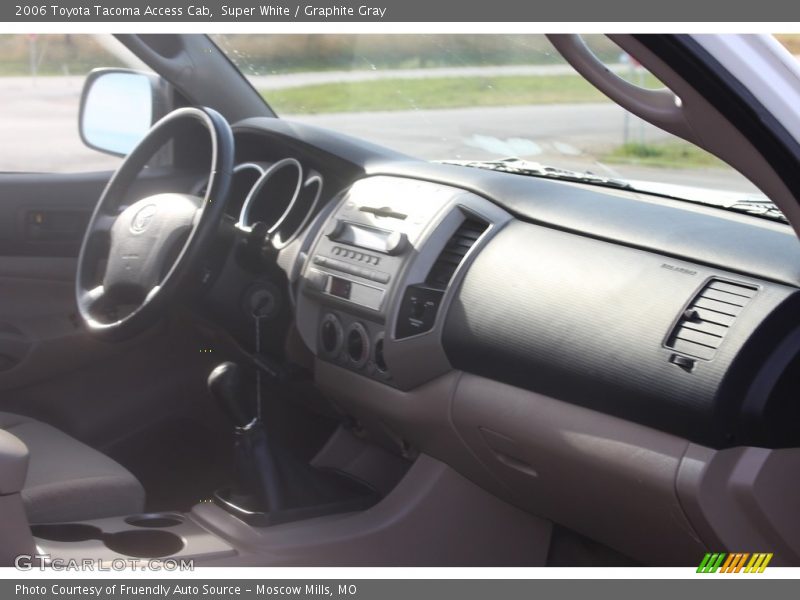 Super White / Graphite Gray 2006 Toyota Tacoma Access Cab