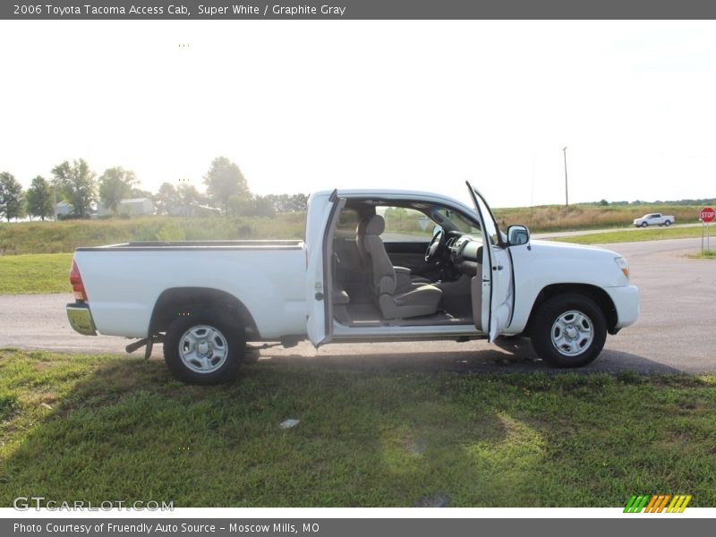 Super White / Graphite Gray 2006 Toyota Tacoma Access Cab
