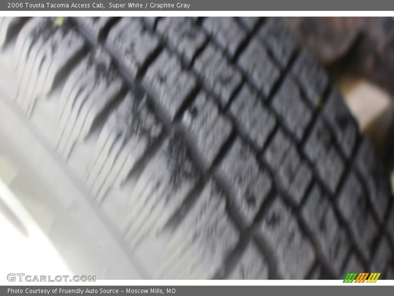 Super White / Graphite Gray 2006 Toyota Tacoma Access Cab