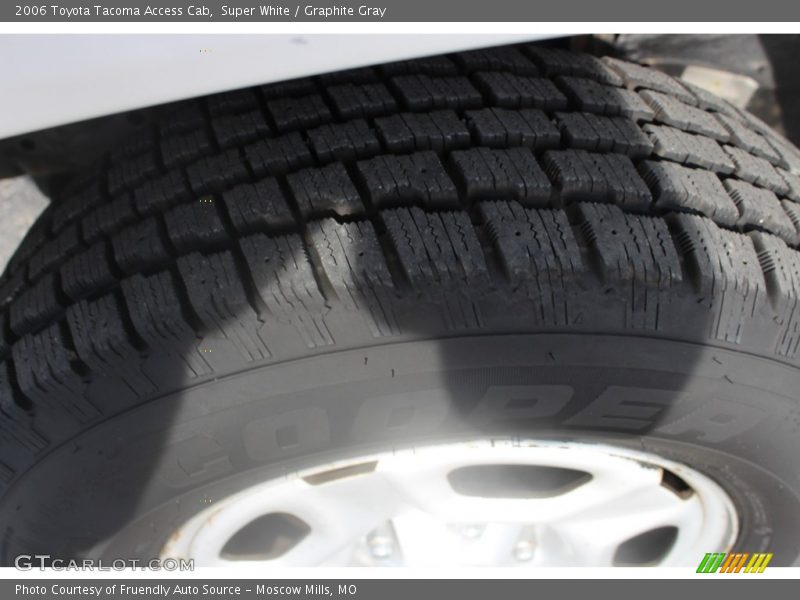 Super White / Graphite Gray 2006 Toyota Tacoma Access Cab