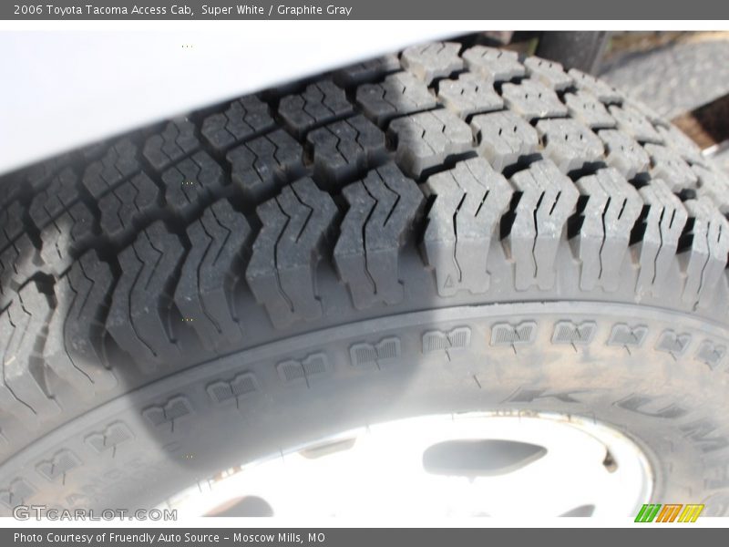 Super White / Graphite Gray 2006 Toyota Tacoma Access Cab