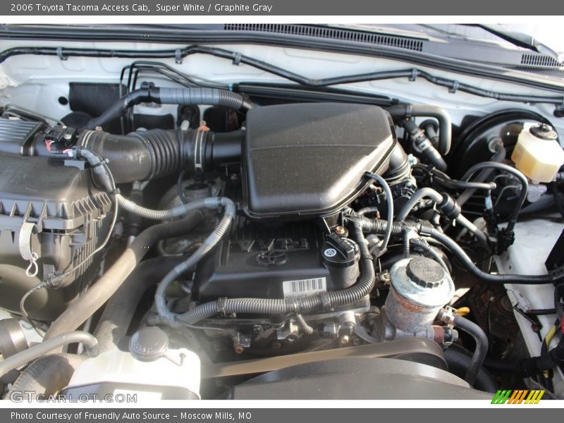Super White / Graphite Gray 2006 Toyota Tacoma Access Cab