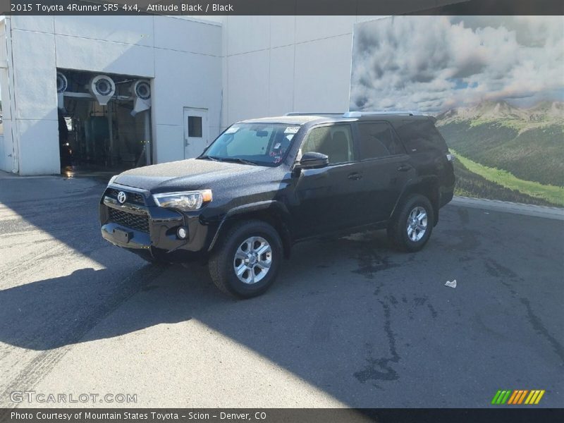 Attitude Black / Black 2015 Toyota 4Runner SR5 4x4
