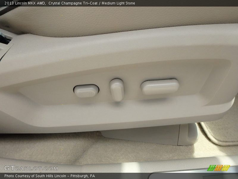Crystal Champagne Tri-Coat / Medium Light Stone 2013 Lincoln MKX AWD