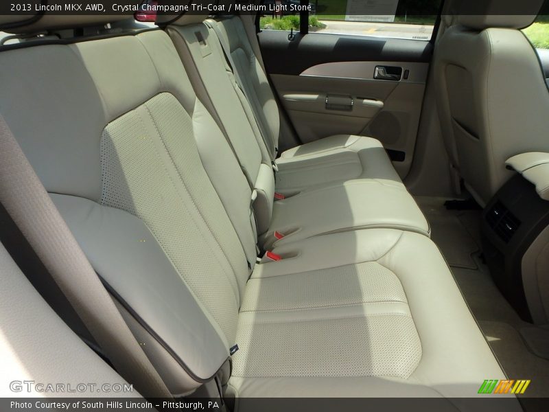 Crystal Champagne Tri-Coat / Medium Light Stone 2013 Lincoln MKX AWD