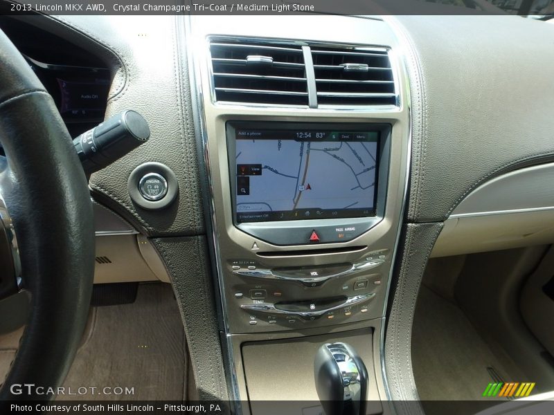 Crystal Champagne Tri-Coat / Medium Light Stone 2013 Lincoln MKX AWD