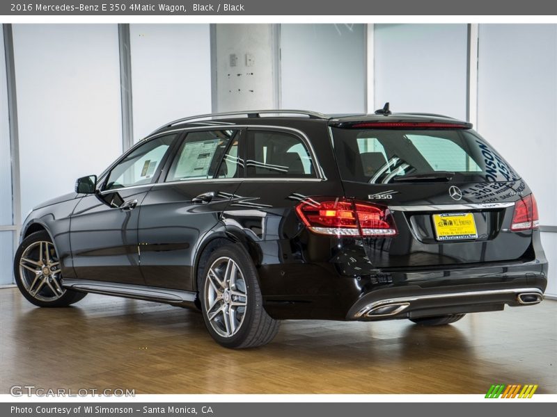 Black / Black 2016 Mercedes-Benz E 350 4Matic Wagon