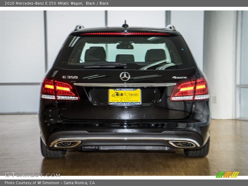 Black / Black 2016 Mercedes-Benz E 350 4Matic Wagon